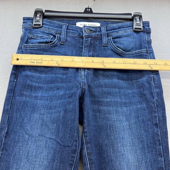 Flying Monkey Platinum Women's Straight Jeans Size 25 (2) - Picture 3 of 13